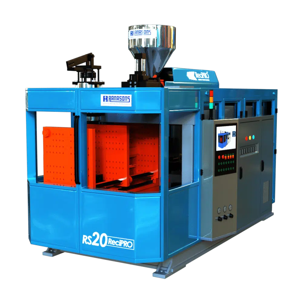 20L ReciPRO Blow Moulding Machine. 20L ReciPRO Blow Moulding. Blow Moulding Machine. Blow Moulding India. Best Blow Moulding Machine Manufacturer in India.