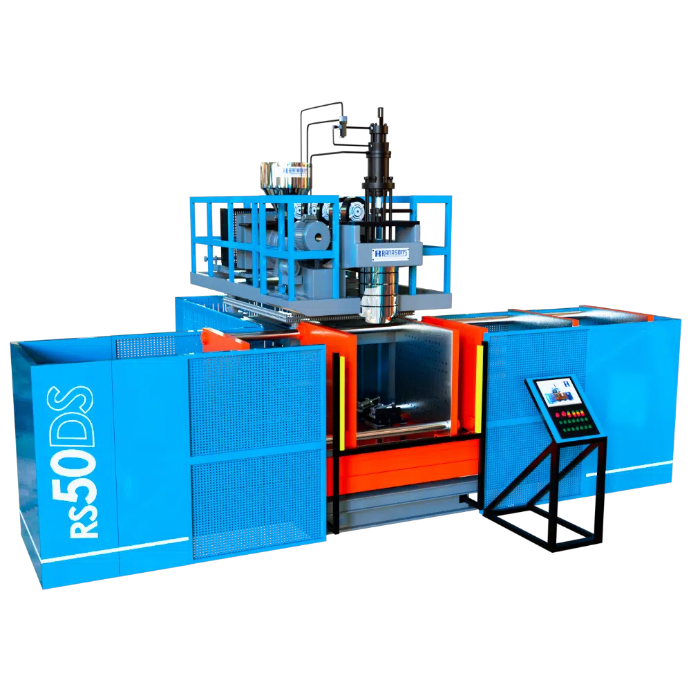 50L Blow Moulding Machine Double Station. 50L Blow Moulding Double Station. Blow Moulding Machine. Blow Moulding India. Best Blow Moulding Machine Manufacturer in India.