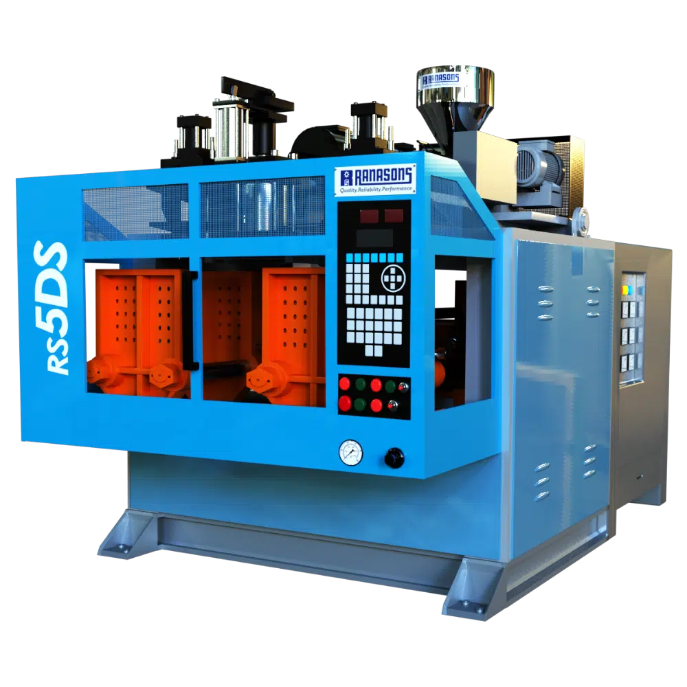 5L Blow Moulding Machine Double Station. 5L Blow Moulding Double Station. Blow Moulding Machine. Blow Moulding India. Best Blow Moulding Machine Manufacturer in India.